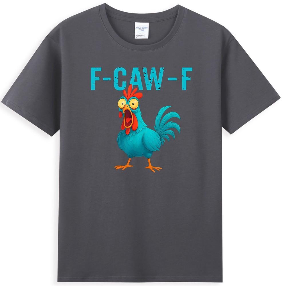 Divertida Camiseta De Pollo FCawF De Pollo Fcawf Funny Chicken Design TShirt