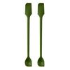 Силиконовая лопатка для кухни, набор для выпечки, ложка и шпатель, 2 шт.