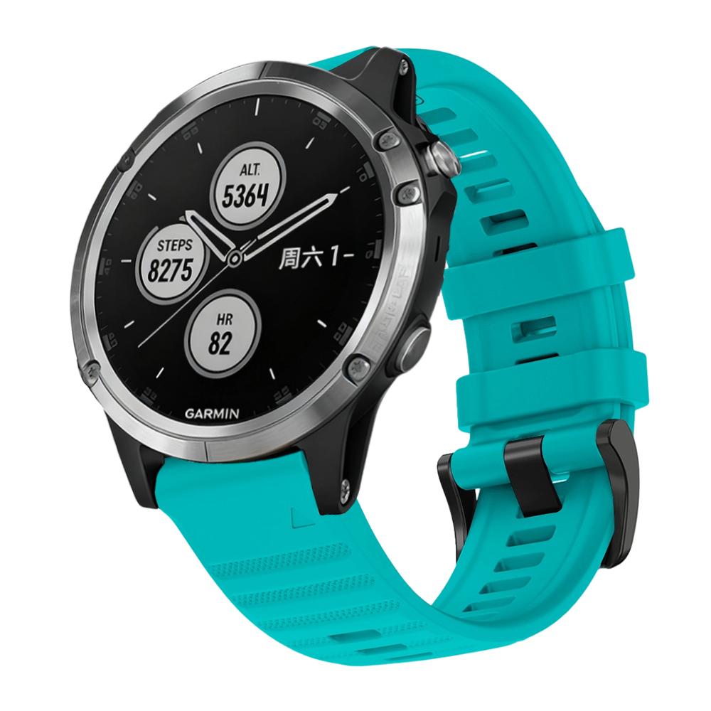 Быстросъемный ремешок для часов 22/26 мм для Garmin Fenix 5/Fenix 8Pro 47/51 мм Водонепроницаемый силиконовый спортивный ремешок для часов для Garmin Fenix 5
