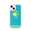 Coque iPhone - Kazakhstan - Drapeau Officiel - Souple - Multicolore - Verticale