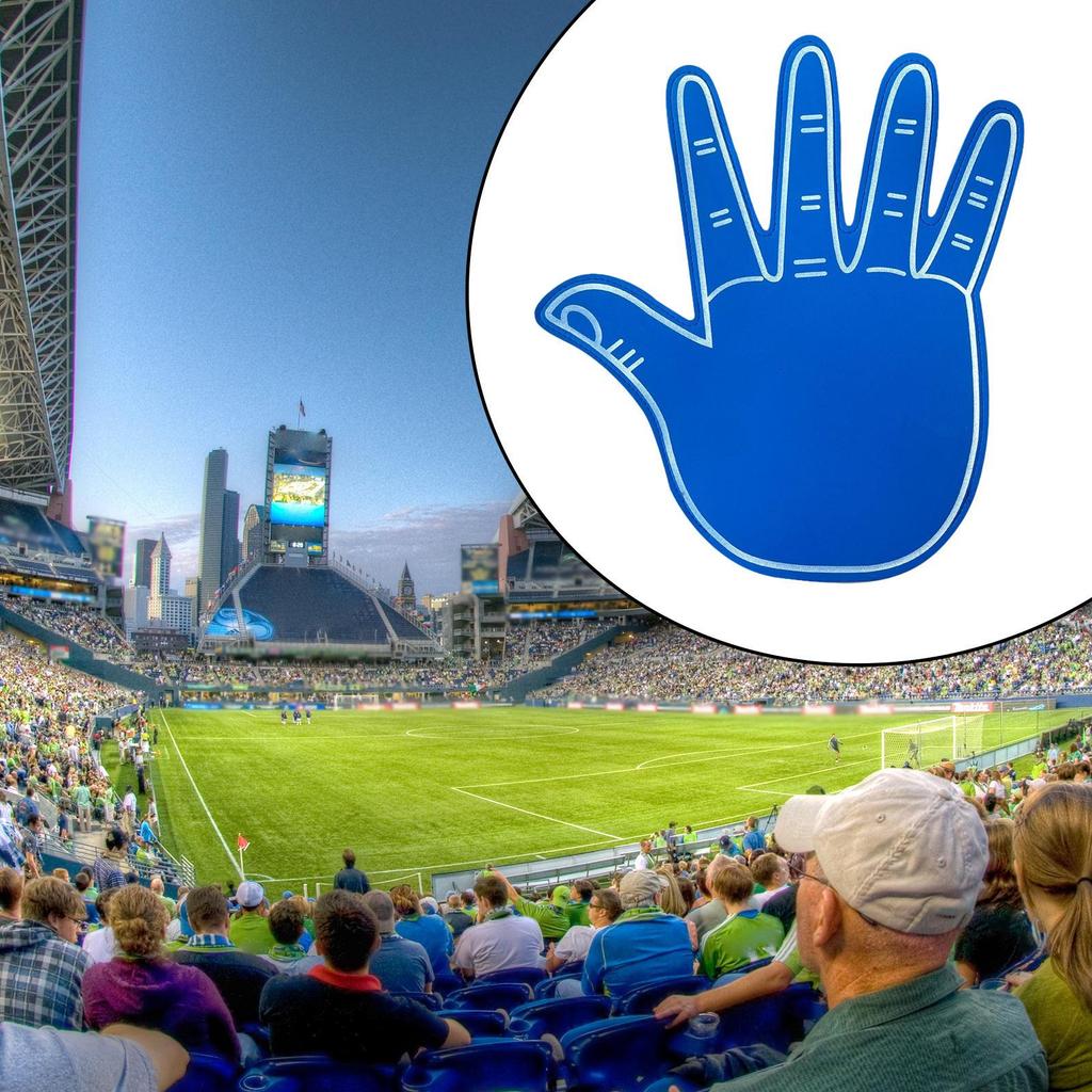 Перчатки для черлидинга из вспененного ЭВА для игр и мероприятий на свежем воздухе