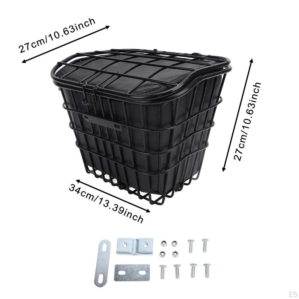 Корзина-органайзер для мелочей Легко устанавливаемые аксессуары Велобагажник с сумкой-вкладышем для велоспорта