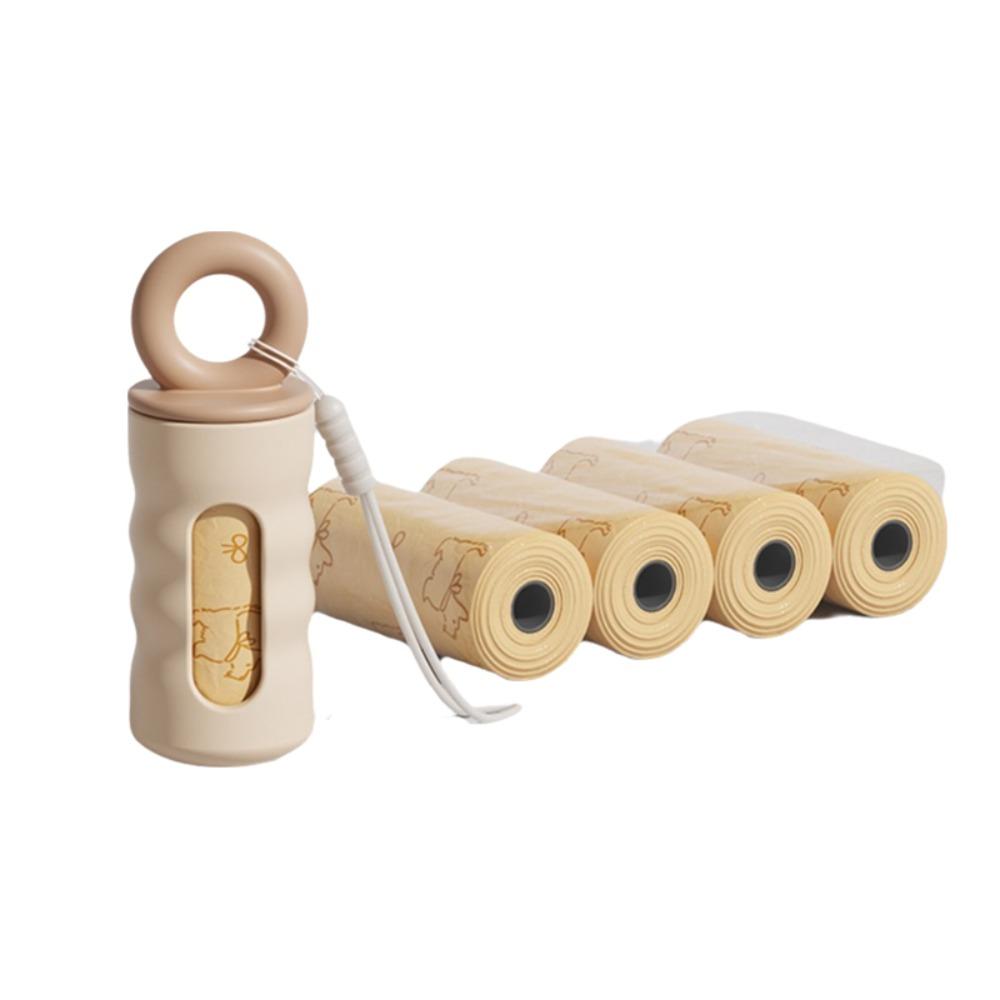 Mini Pet Garbage Bag Dispenser Thickened Pet Waste Bag Dispenser Dog Trash Bag Dispenser Outdoor