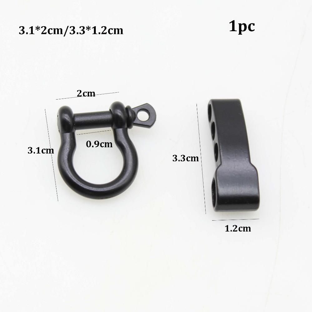 Multistyles Rope Paracord Buckle Survival Bracelets O-Shaped Shackle Outdoor Accessories