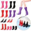1 Pair Plastic Fashion 1/6 30cm Dolls Boot Accessories Doll Shoes Long Knees Boots
