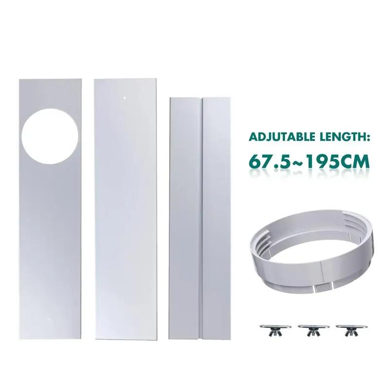Portable Air Conditioner Window Seal Air Vent Exhaust Slide Plate Dia 15cm Window Adaptor Pipe Hose Air Conditioner Accessories