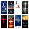 Jesus Christ Cross Phone Case For Samsung Galaxy A21 A30 A50 A52 S A13 A22 A32 4G A23 A33 A53 A73 5G A12 A31 A51 A70 A71 A72