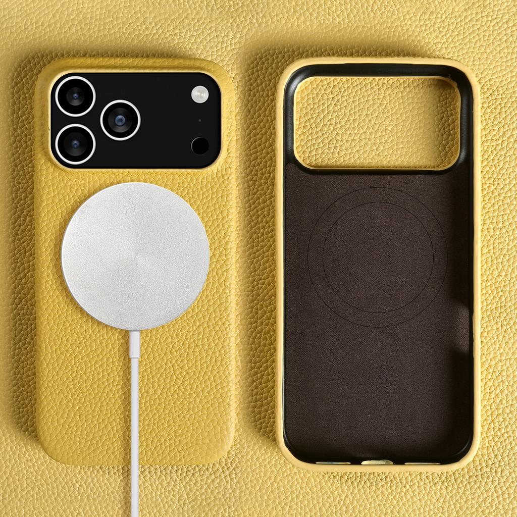 Магнитный кожаный чехол-книжка из коровьей кожи для iPhone 17 Pro Max Air 16 Pro 15 14 13 12 11 Высококачественный роскошный чехол для мобильного телефона