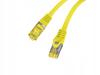 Patchcord Lanberg S/FTP kat.6A 5m LSZH CU fluke passed żółty