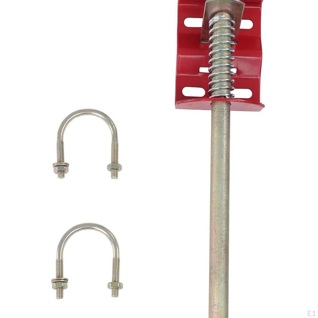 Farm Gate Anchor Cane Bolt 18 Inch Drop Rod Cattle Accessory Heavy Duty Spring Loaded Gates