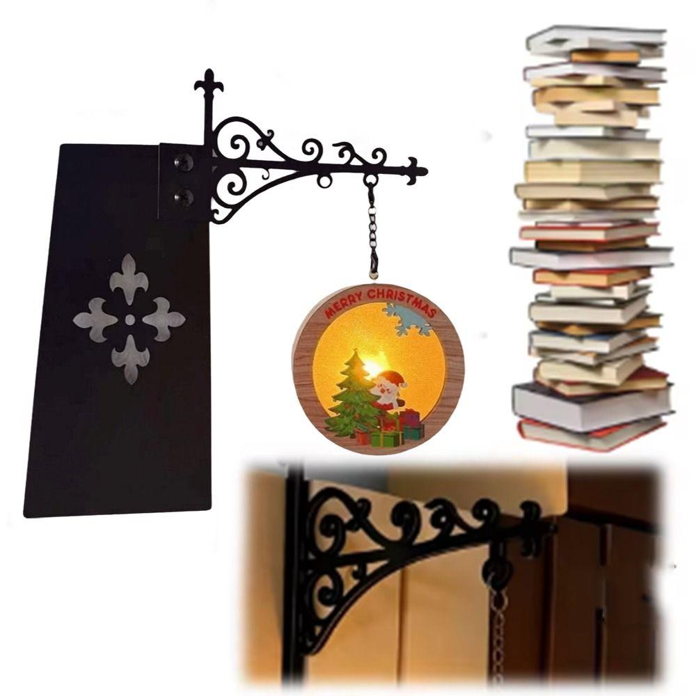 Decorative Bookshelf Lighting Warm Light Christmas Library Lamp Bookshelf Lantern Light Christmas