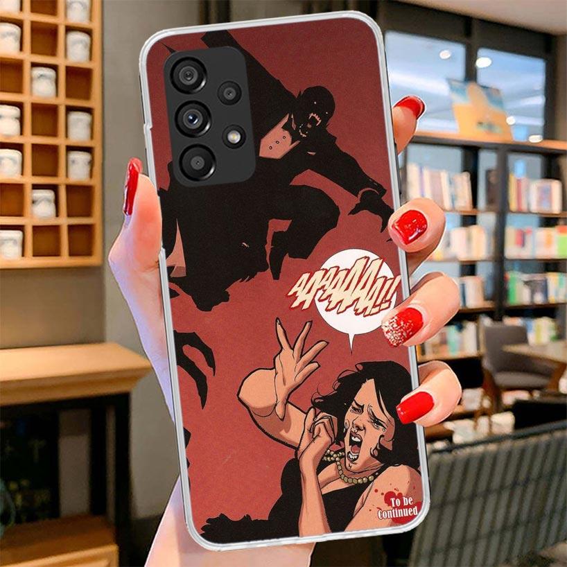 Готический вампир Алый Арт Чехол для телефона для Samsung Galaxy A17 A37 A57 A16 A26 A36 A56 A15 A25 A35 A55 A14 A24 A34 A54 A13 A23 A33