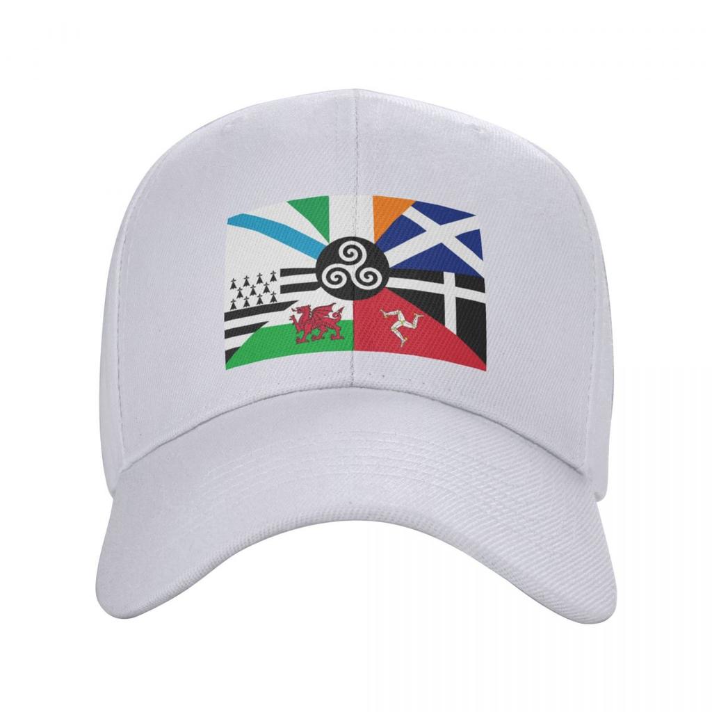 European Pan Nations Flag Baseball Cap Adjustable Ireland Scotland Wales Brittany Dad Hat Spring Caps Snapback Hats