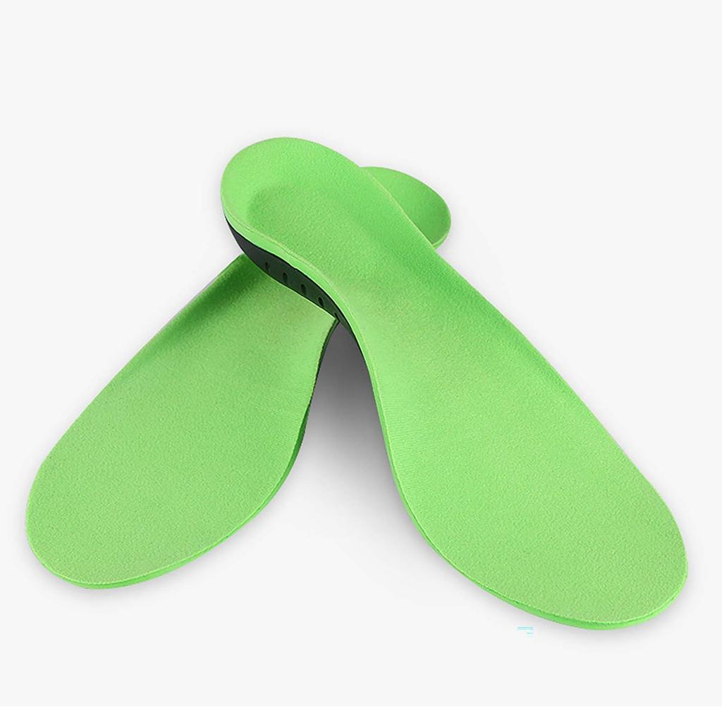 Стелька для коррекции свода стопы, зеленая стелька для свода стопы, поддерживает как мужские, так и женские виды спорта, поглощение, плоскостопие