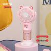 Мультяшный держатель для телефона с фруктами и мини-вентилятор USB - Милый портативный подарок для студента, путешественника
