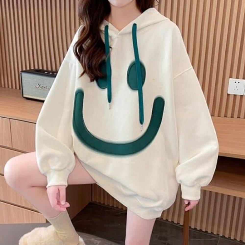 Navava Men Casual Loose Fit Long Sleeve Hoodie Sweatshirt Nt2109