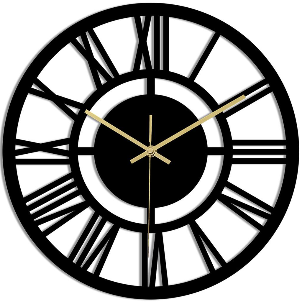 Accurate Timekeeping Modern Wall Clock Non Ticking Battery Operated Wall Clocks Minimalistic Wall Clock for Kitchen