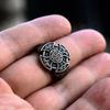 New Vintage Nordic Viking Celtic Knot Ring for Men Women Fashion Stainless Steel Cross Rings Creative Amulet Jewelry Wholesale