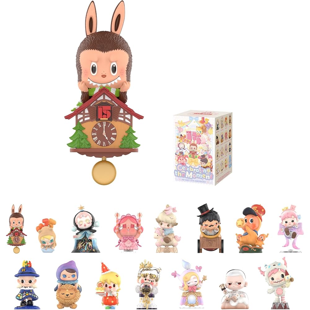 Pop Mart Коллекция к 15-летию Серия Blind Box Фигурка Премиальная Игрушка Оригинальный Персонаж 1 Штука