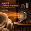 Adjustable Thermostat Space Heater Fan Mode PTC Space Heater Electric Heating Fan  Home Use