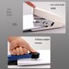 Deli Stationery Student & Office Labor-Saving Stapler, Large & Medium Sizes, Thickened Design