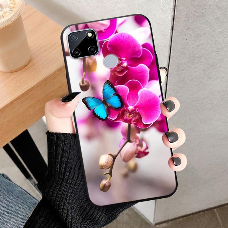 Для OPPO Realme C25 C25S C25Y Чехол Крутой Мягкий Силиконовый Матовый Ударопрочный Задняя Крышка Телефона Для Realme C 25 S Y Capa Funda Coque