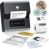 Принтер этикеток Phomemo M221, Новый улучшенный 3-дюймовый Bluetooth-термопринтер, Проще и стабильнее, для товаров, адресов, штрих-кодов, малого бизнеса, Портативные этикетки