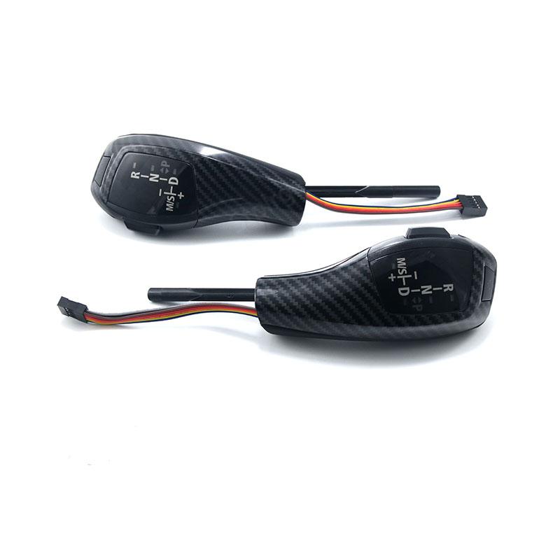 Для BMW карбоновая черная и серебристая светодиодная ручка переключения передач 3 серии E46 316i 318i 320d 320i 323i 325i 328i 330i 325xi