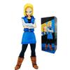 24 СМ Dragon Ball Z Андроид 18 17 Аниме Фигурка Фигурка Действия ПВХ Модель Статуэтка Коллекция Украшения Игрушки Украшения Рождественские Подарки