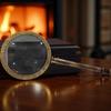 1941 British Empire Magnifying Glass: Antique Brass Victorian Reader