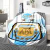 Custom Name German Flag Crest blanket for Couch & Bed, Plush Cozy Fuzzy Blanket Super Soft & Warm Blankets for Fall and Winter. 0908221