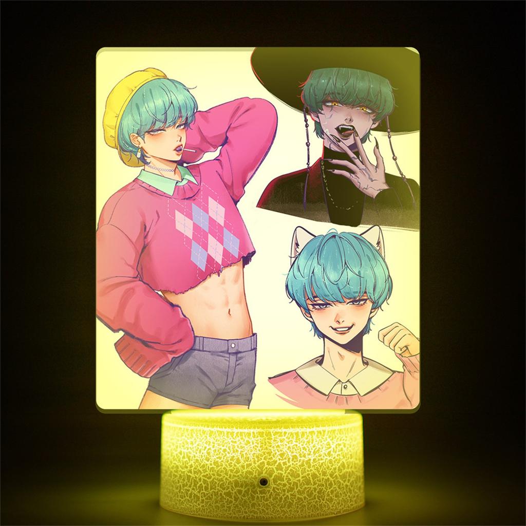 Ночник на 16 цветов с пультом дистанционного управления, напечатанным внутри