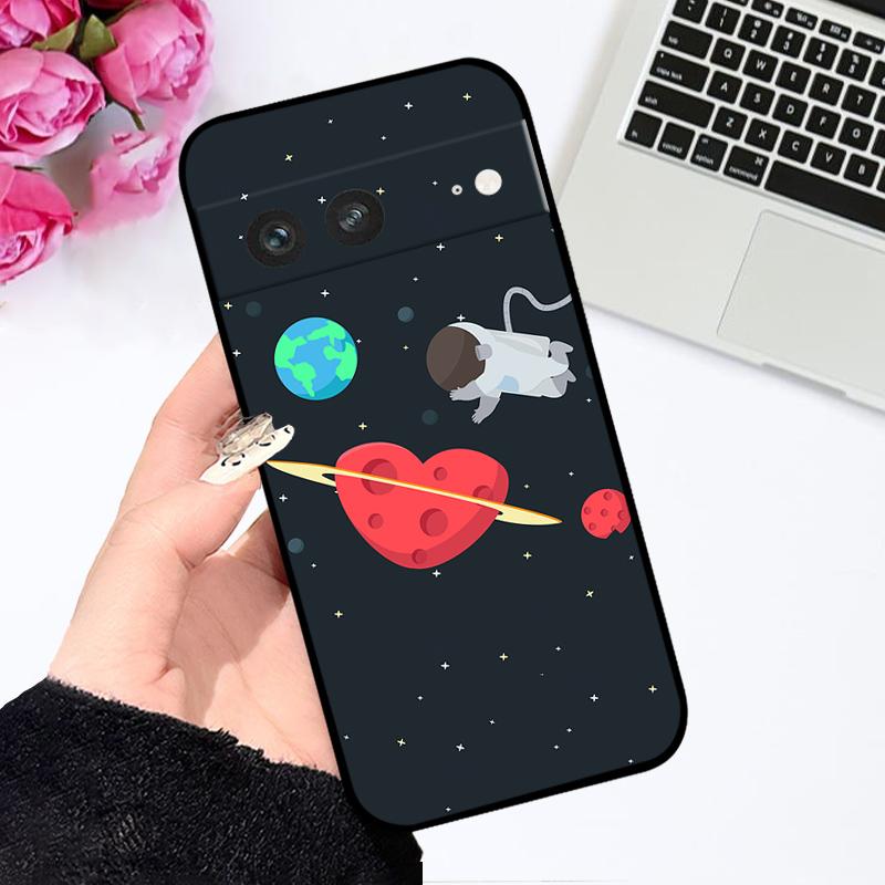 Чехол для Google Pixel 7 Pro PIXEL 7A 6 6A Модный ТПУ Силиконовый Чехол для Телефона Для GOOGLE Pixel 8 Pro 8A 5G Ударопрочный Бампер Чехлы