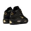 Reebok Вопрос Кроссовки унисекс Mid Lux ​​Черный Core-Черный Золотой-Металлик H01308