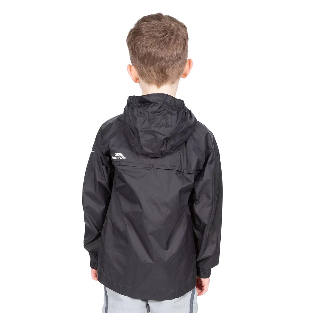 Childrens/Kids Qikpac Waterproof Packaway Jacket