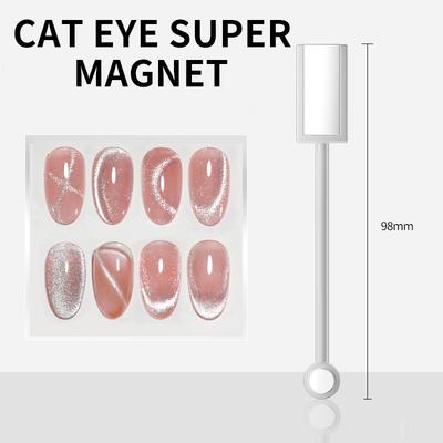 Nail Art Cat Eye Двусторонняя магнитная палочка Многофункциональный гель-лак Магнитный стержень для маникюрного инструмента Cat Eye Gel