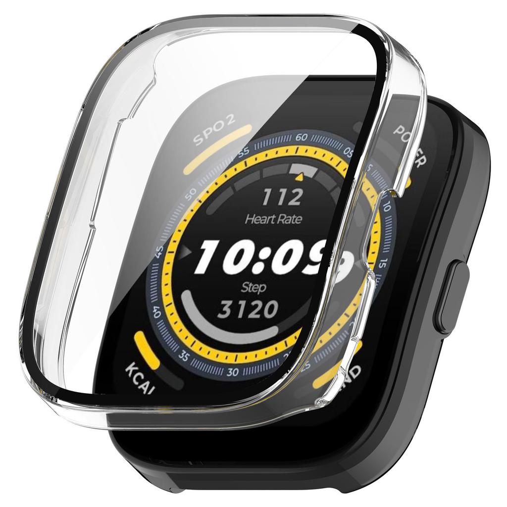 Мягкий силиконовый чехол с покрытием для умных часов Amazfit Bip 5, Защитная пленка для экрана, Бампер, Чехол для Huami Amazfit Bip5