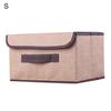 Clothes Box Large Capacity Dust-proof Non-woven Fabric Anti-deform Clothing Organizer Box for Home