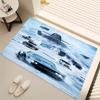 1pc Fast and Furious Print Area Rug - Soft, Washable Non-Slip Indoor Mat, Living Room, Home Office Decorative Rug,Office Decorative