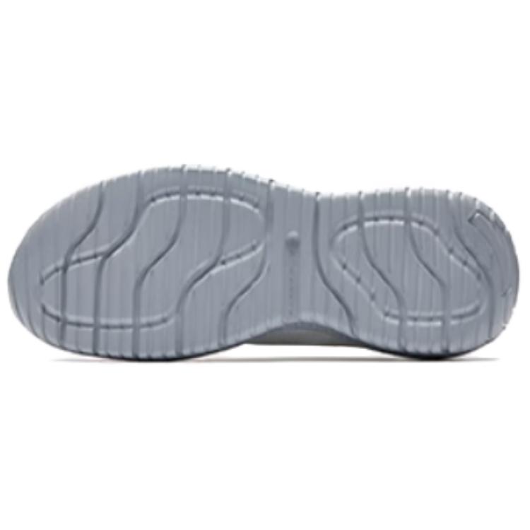 Anta Wear resistant And Lightweight Low top Casual Running Shoes Women's Paper White Mist Gray Sneakers 922537721-3