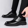Кожаные туфли мужские бархатные деловые кроссовки для увеличения роста 8 см повседневные мужские британские черные костюмы для увеличения роста туфли для жениха