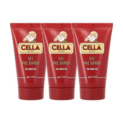 Гель для бритья Sella Milano Free, 3 упаковки по 75 мл