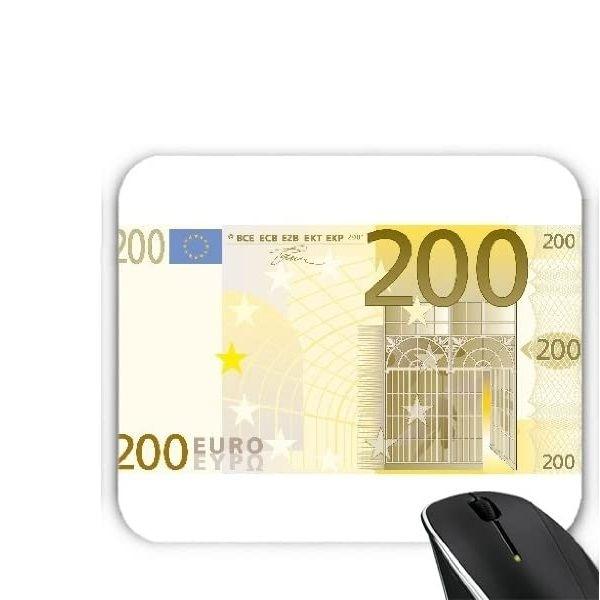 Mousepad 200 Euro Banknote