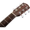 Fender Акустическая гитара CD-140SCE, Натуральный цвет, с жестким кейсом