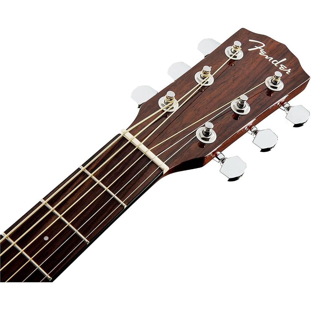 Fender Акустическая гитара CD-140SCE, Натуральный цвет, с жестким кейсом