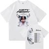 2025 Katy Perry The Lifetimes Tour Печатная Футболка Унисекс Женская Винтажная Эстетика Высококачественная Свободная Хлопковая Футболка Уличная Одежда