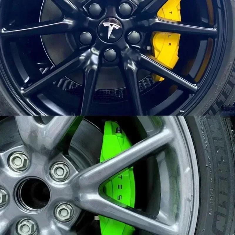Автомобильная наклейка Наклейка на ручку тормозного суппорта автомобиля Tesla для Tesla Model X S Y 3 P75D P85D P90D P100D Roadster Пленки Боковое Крыло Окно