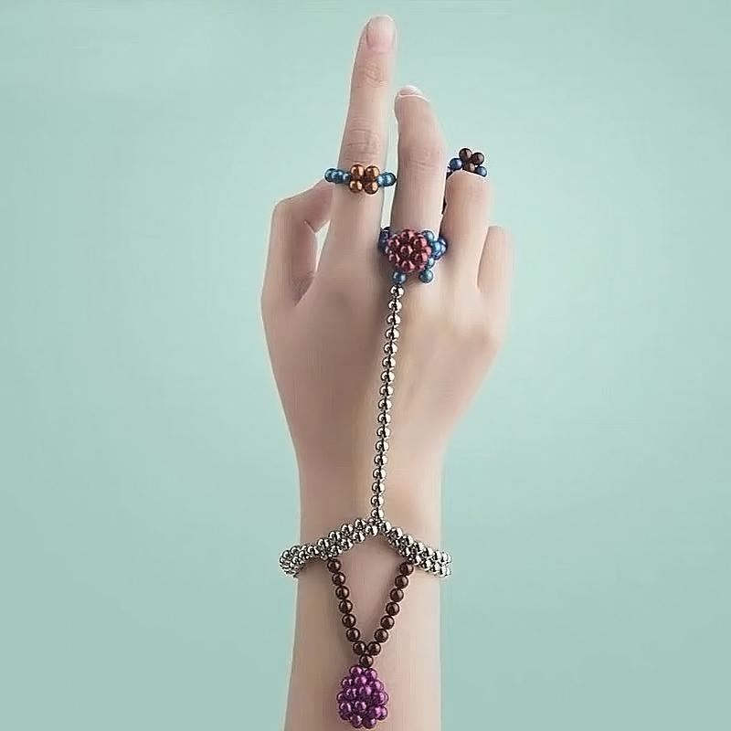 5 мм 3 мм 512 шт. DIY Buckyballs Магические шары Магнитные строительные блоки Neocube бусины Архитектура Fun Stress Presure Детские игры-головоломки Игрушки