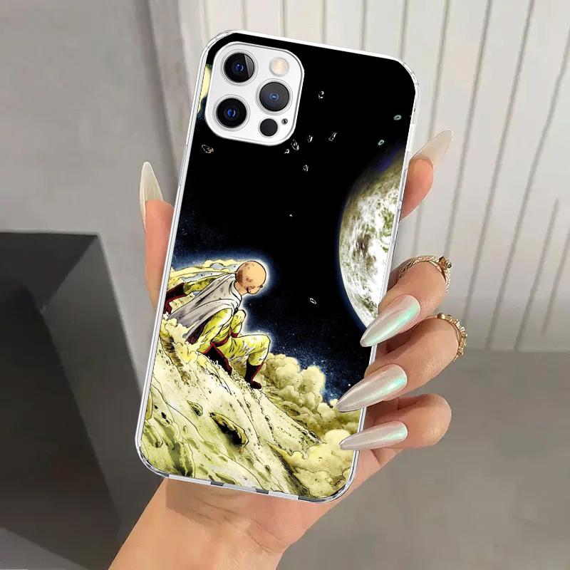 1 Человек-Бензопила Аниме Чехол для Телефона для Iphone 17 Air 16 15 Plus 14 13 Mini 12 11 Pro Max 16E 7 8 SE 2020 Мягкий Чехол Печатный Корпус 17 Air