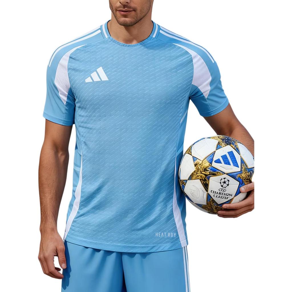 adidas Футбольная футболка HEAT.RDY Унисекс Светло-голубой JW9911